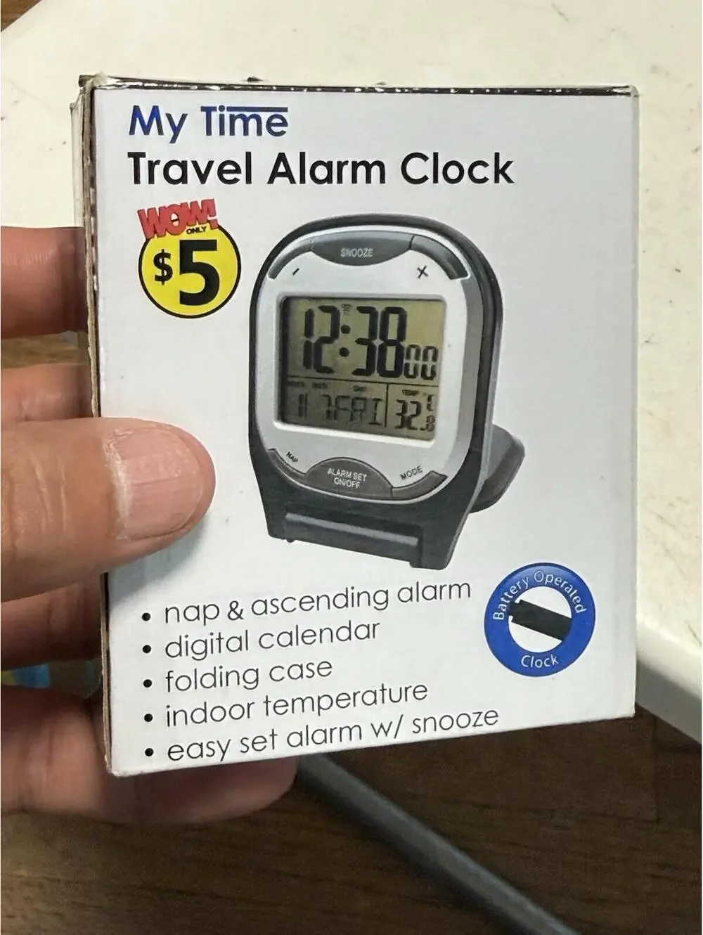 My Time Travel Alarm Clock, Open Box